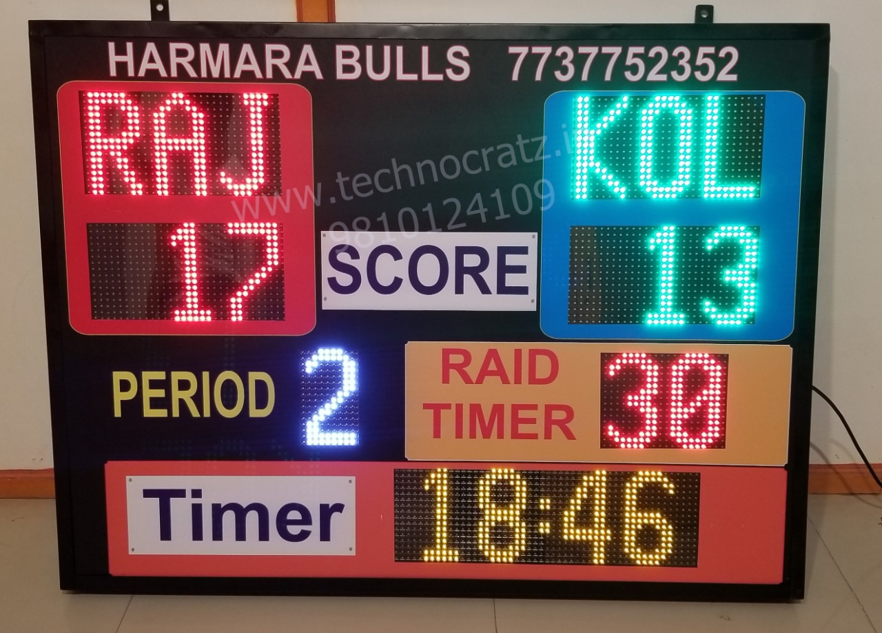 Kabaddi Scoreboard, Scoreboard, Led Kabaddi  Scoreboard, Led Scoreboard, Led Boards, Led Kabaddi  Scoreboard Manufacturer, Kabaddi  Scoreboard Manufacturer